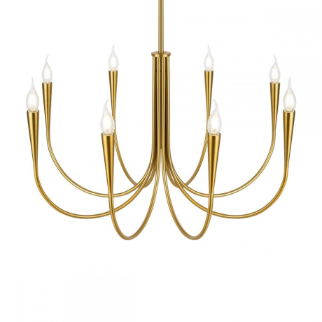 Люстра на штанге Freya Branches FR5253PL-08BS 