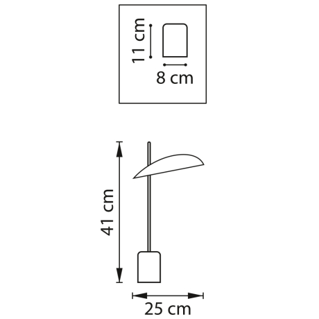 Настольная лампа декоративная Lightstar Marmara 801917 
