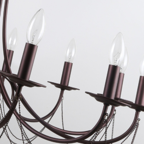 Люстра с лампочками, подвесная, комплект от Lustrof. №179012-617507 