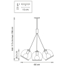 Подвесная люстра Sferico Lightstar с поддержкой Алисы, 729071 