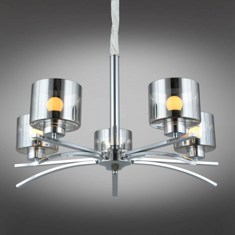 Люстра подвесная с лампочками Omnilux OML-55803-05+Lamps 