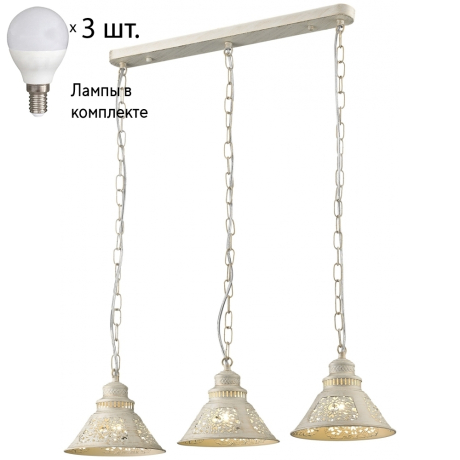 Подвесной светильник с лампочками Velante 308-003-03+Lamps 