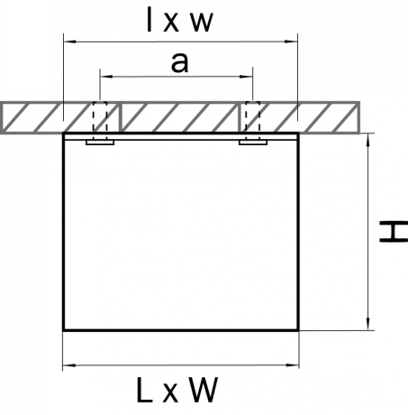 Накладной светильник Lightstar Monocco 212517 