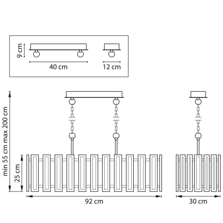 Подвесной светильник Lightstar Agave 712164 
