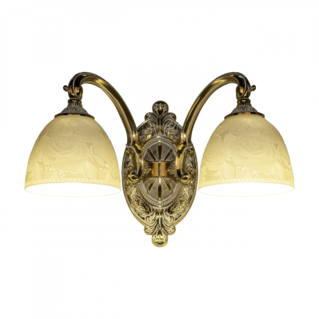 Бра Bohemia Ivele Crystal 7209B10/2/175 GW P1 D Rose 