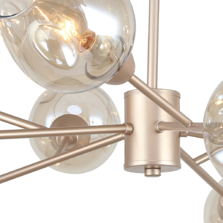 Люстра на штанге F-Promo Tilda с лампочками 2658-10U+Lamps E14 P45 