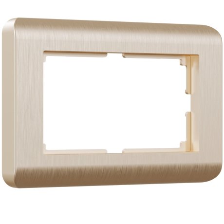 Рамка на 2 поста Werkel Stream (шампань) W0082111