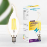 Лампа светодиодная Ambrella Light C37L E14 6Вт 3000K 202214 