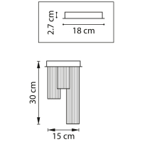 Потолочный светильник Lightstar с поддержкой Маруся Roma 718033
