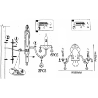 Бра Imperiumloft RAINBOW RAINBOW-WALL01