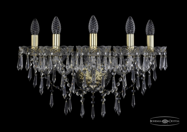 1403B/5/195/XL/G Бра Bohemia Ivele Crystal 