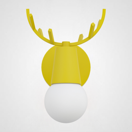 Бра с рожками Deer A Yellow ImperiumLoft DEER01 (181042-26) 