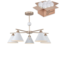 Люстра на штанге с лампочками F-Promo Calor 2774-5P+Lamps E14 P45