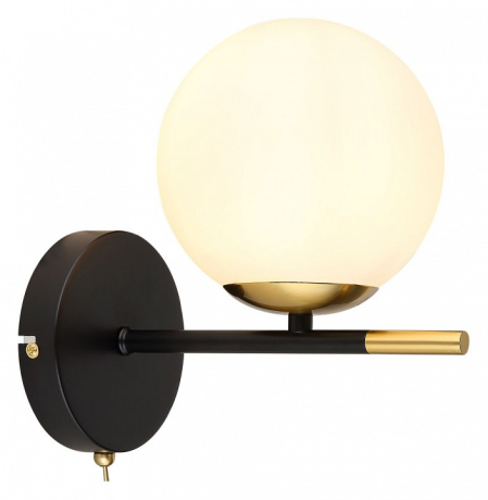Бра Arte Lamp Alcor A2224AP-1BK 