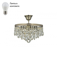 Люстра потолочная с Led лампочками в комплекте Arti Lampadari Castellana E 1.3.30.602 N+Lamps