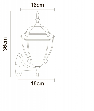 Светильник на штанге Arte Lamp Pegasus A3151AL-1BN