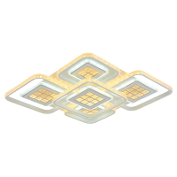 Светодиодная диммируемая люстра с ПДУ Profit Light 8051/4+1 WHT A 334W