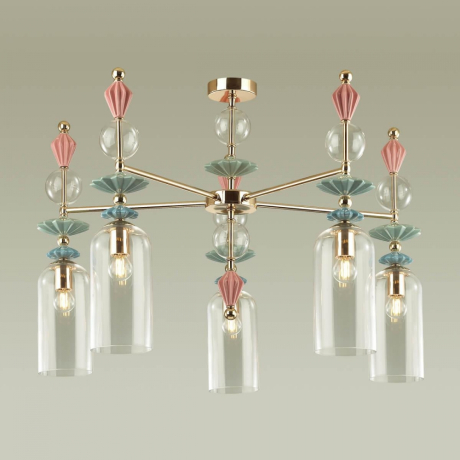 Потолочная люстра Odeon Light Bizet 4855/5C 