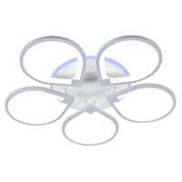 Светодиодная люстра с ПДУ Profit Light 8000/5 WHT 130W+8W RGB