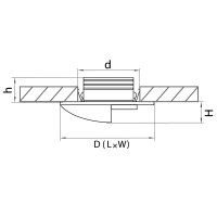 Встраиваемый светильник Lightstar Lumina 212137