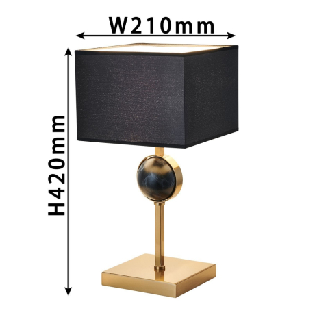 Настольная лампа декоративная Favourite Diva 2822-1T 