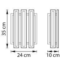 Накладной светильник Lightstar Agave 712624