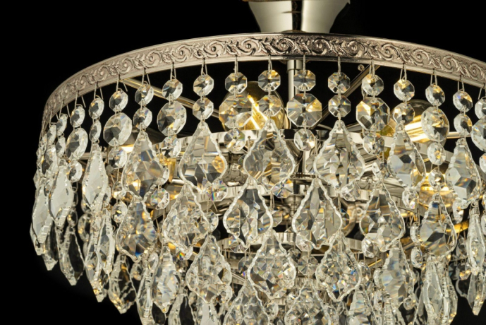 Люстра потолочная с Led лампочками в комплекте Arti Lampadari Castellana E 1.3.38.602 N+Lamps 