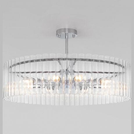 Люстра на штанге Bogate's Flamel 374/8 Smart хром 