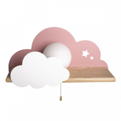 Светильник на стену с Led лампочками в комплекте LOFT IT 10134 Pink+Lamps 