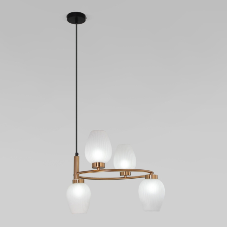 Подвесная люстра Eurosvet Alva 30183/4 латунь 