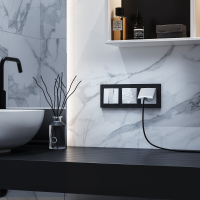 Клавиши для выключателя трехклавишного Werkel Hammer белый W1239001