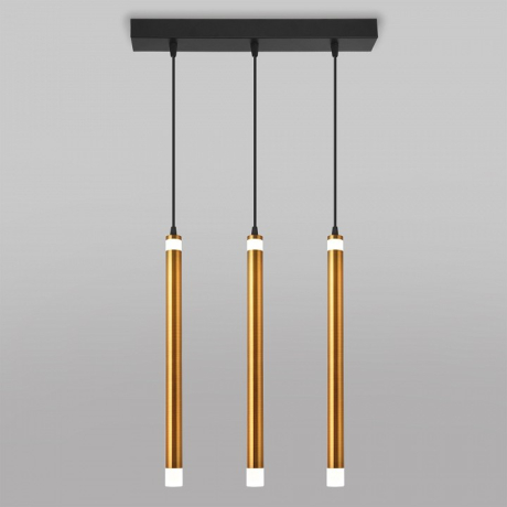 Подвесной светильник Eurosvet Maestro 50133/3 LED бронза 