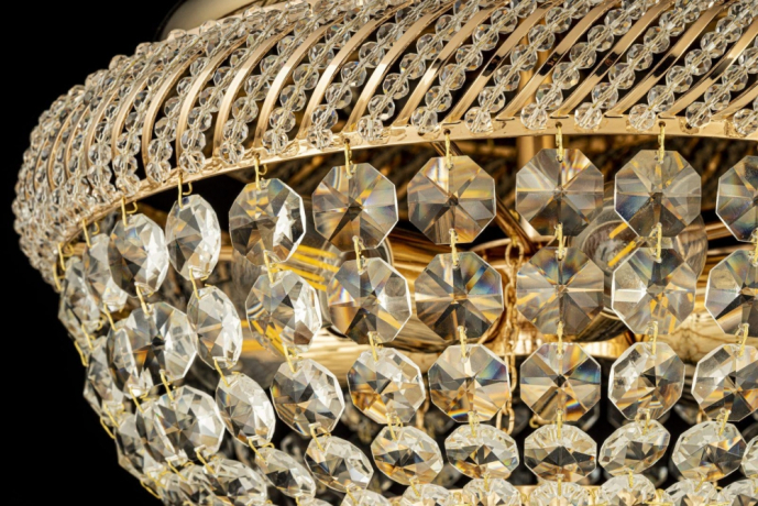 Потолочная люстра с лампочками Dio D arte Bari E 1.2.35.100 G+Lamps 