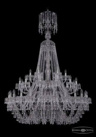 1410/24+12+6/460/XL-175/2d/Ni/V0300 Подвесная люстра Bohemia Ivele Crystal 