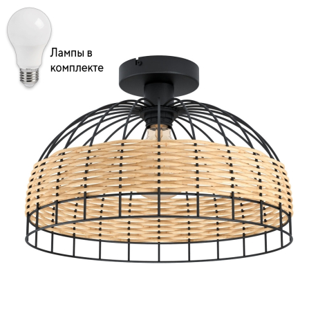 Потолочный светильник с лампочкой Eglo 43398+Lamps 