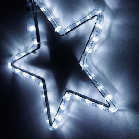 Светодиодная фигура Звездочка холодный свет Ardecoled ARD-Star-M1-295X275-36Led White (34248)