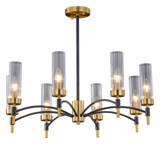 Подвесная люстра ILLUMICO BRASS TUBO IL5177-8PLS-29 BRASS TUBO 