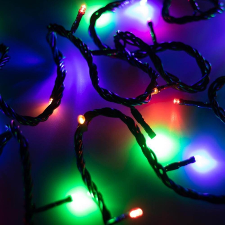 5м. Гирлянда нить RGB Ardecoled 230V ARD-String-Home-5000-Green-50Led-Live RGB (25778)