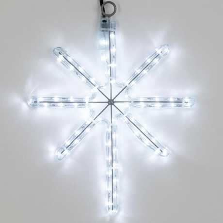 Светодиодная фигура Звездочка холодный свет Ardecoled ARD-Star-M2-380X250-36Led White (34247)