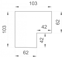 Профиль встраиваемый Denkirs Smart TR3041-AL