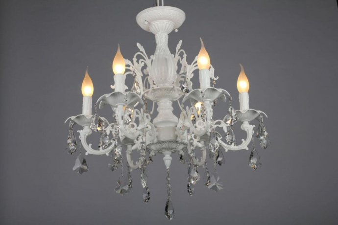 Люстра подвесная со светодиодными лампочками E14, комплект от Lustrof. №25444-657187 