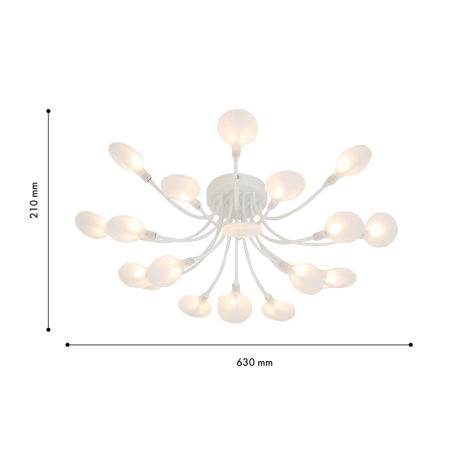 Потолочная люстра F-promo Skein 4198-20C 