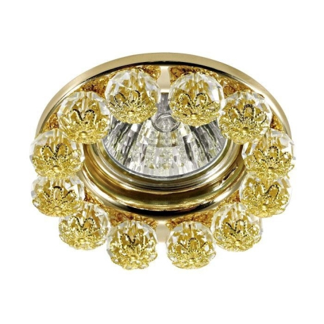 Нарушена упаковка!  <62344> 370226 Встраиваемый точечный светильник Novotech Maliny