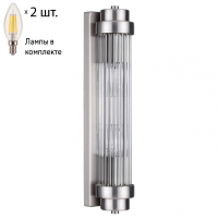 Настенный светильник с лампочками Odeon Light Lordi 4823/2W+Lamps E14 Свеча