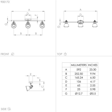 Спот Eglo Seras 900172 