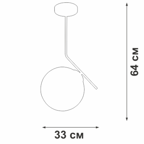 Светильник на штанге Vitaluce V2959 V2959-8/1PL 