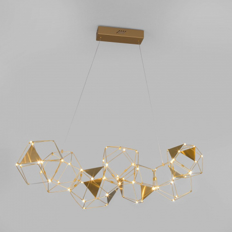 Подвесная люстра Eurosvet Uma 90368/7 медь 