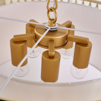 Люстра подвесная с лампочками Favourite 4133-5P+Lamps