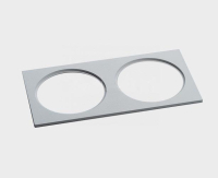 Рамка на 2 светильника Italline IT06-6016 IT06-6016 white FR2