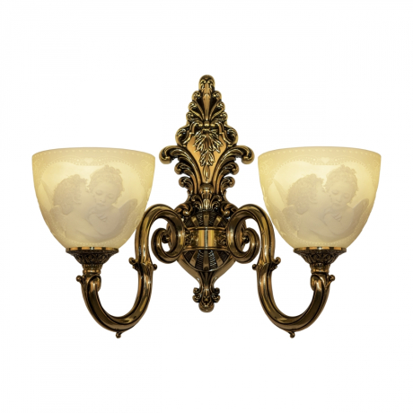 Бра Bohemia Ivele Crystal 7203B14/2/175 GB P1 U Angel 